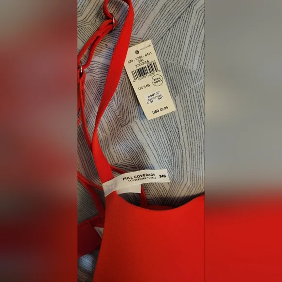 2pc AERIE Bras BUNDLE size 34B full coverage NWT - Picture 3 of 11